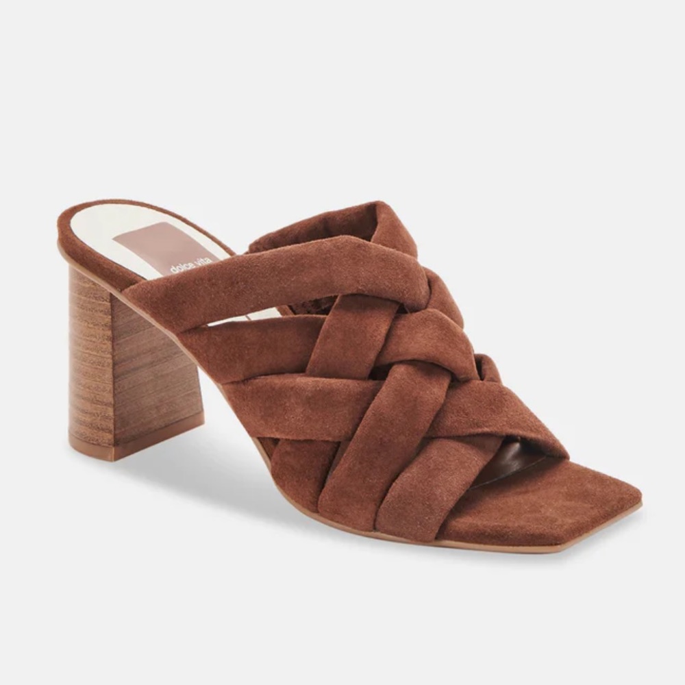 Dolce vita chunky Poira heels size 8